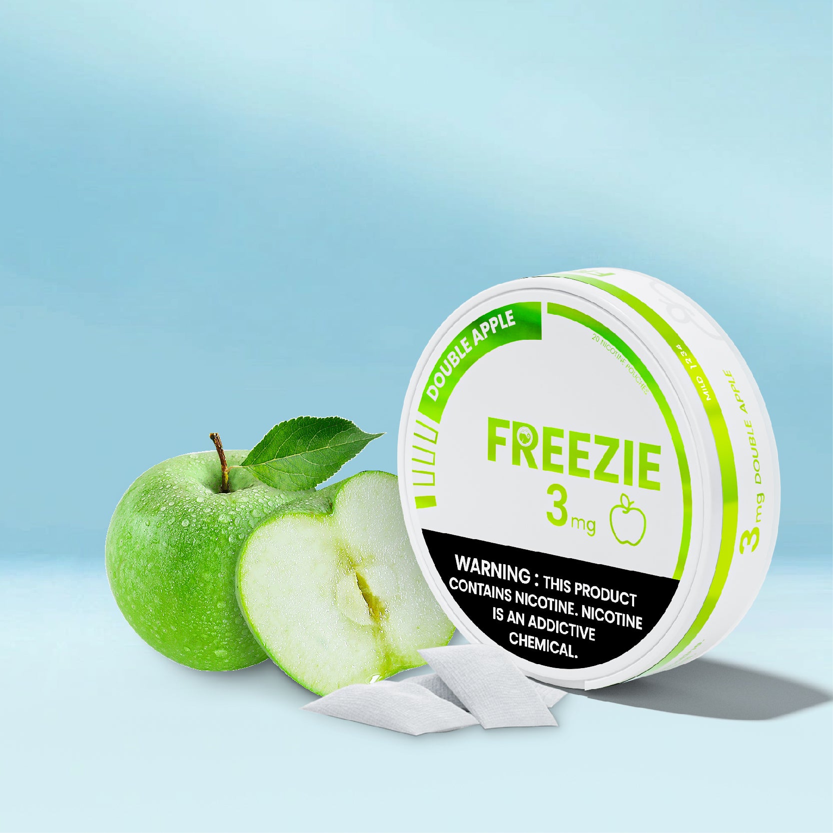 Double Apple 3mg by Freezie Life - Refreshing Vape FREEZIE Life Double Apple 3mg by Freezie Life - Refreshing Vape FREEZIE Life