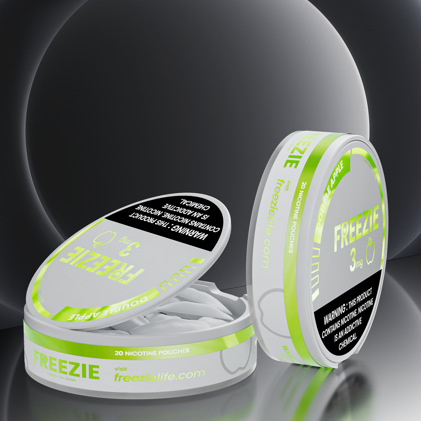 Double apple|3mg FREEZIE Life