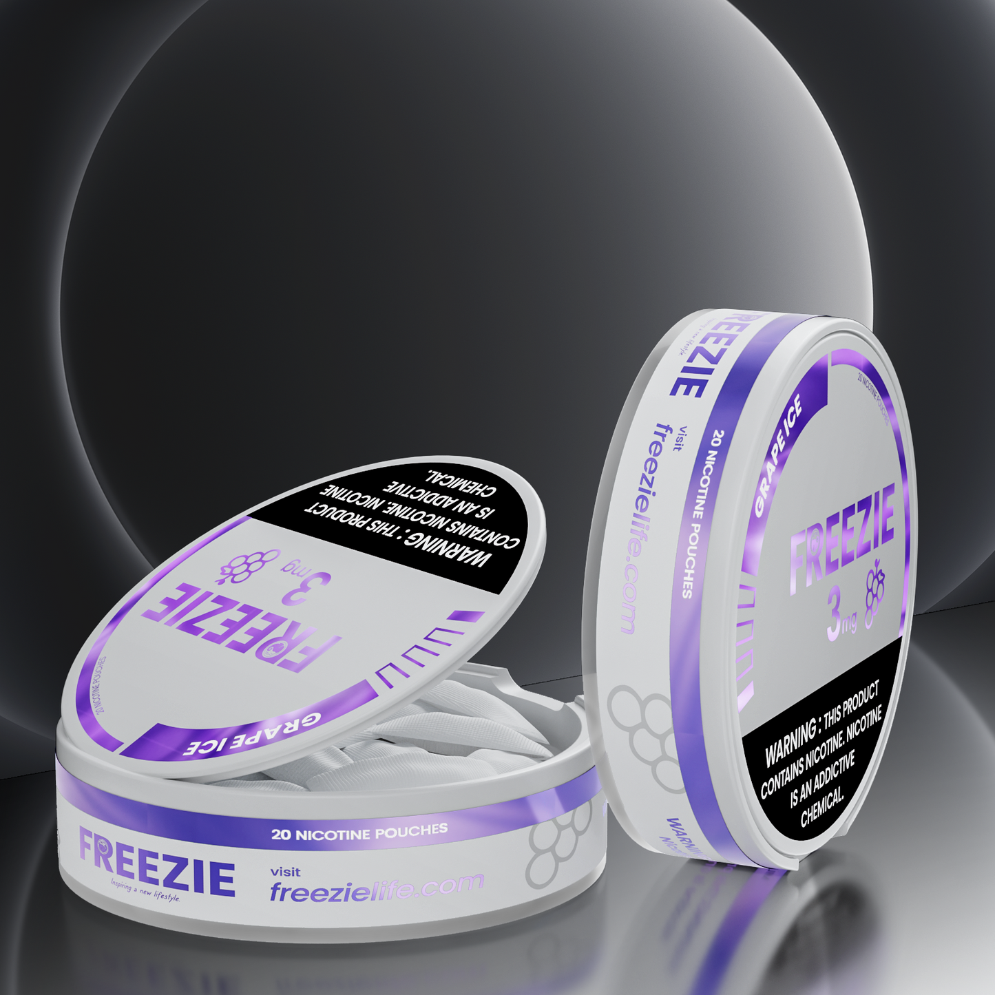 Grape Ice|3mg FREEZIE Life