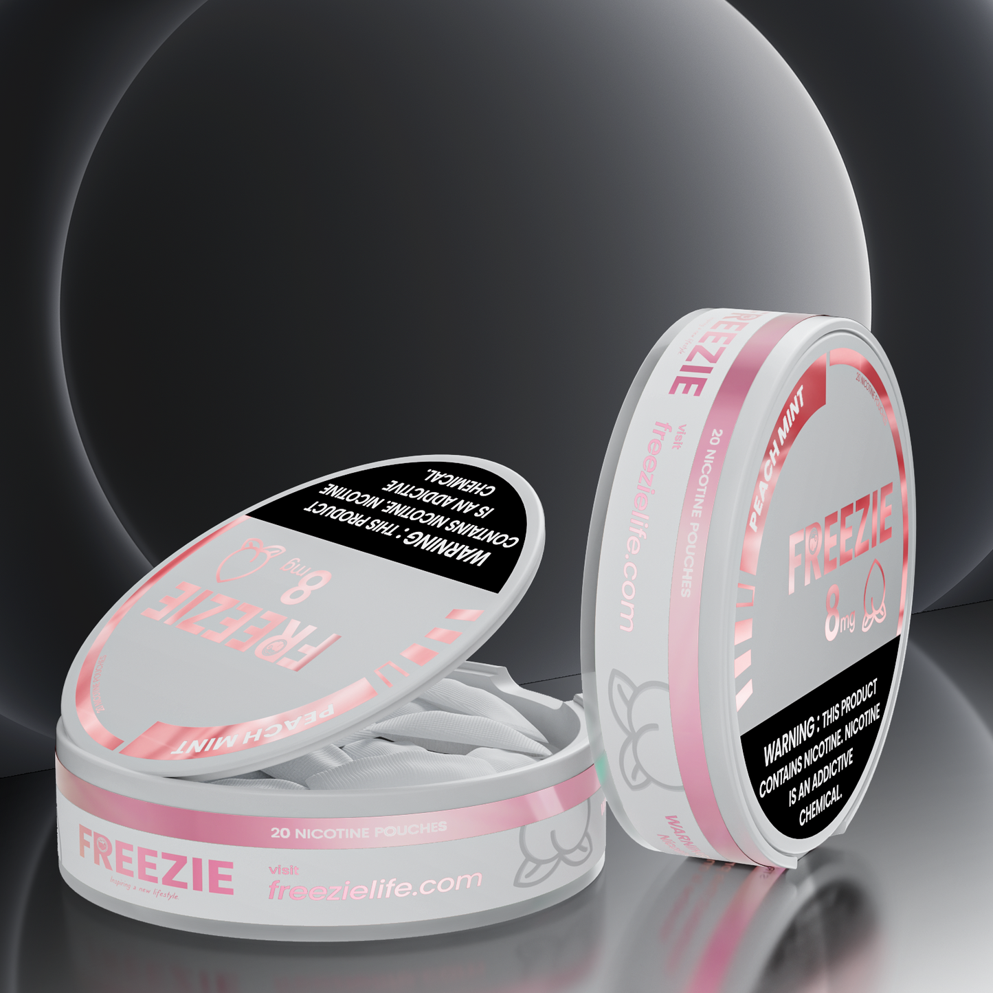 Peach Mint|8mg FREEZIE Life