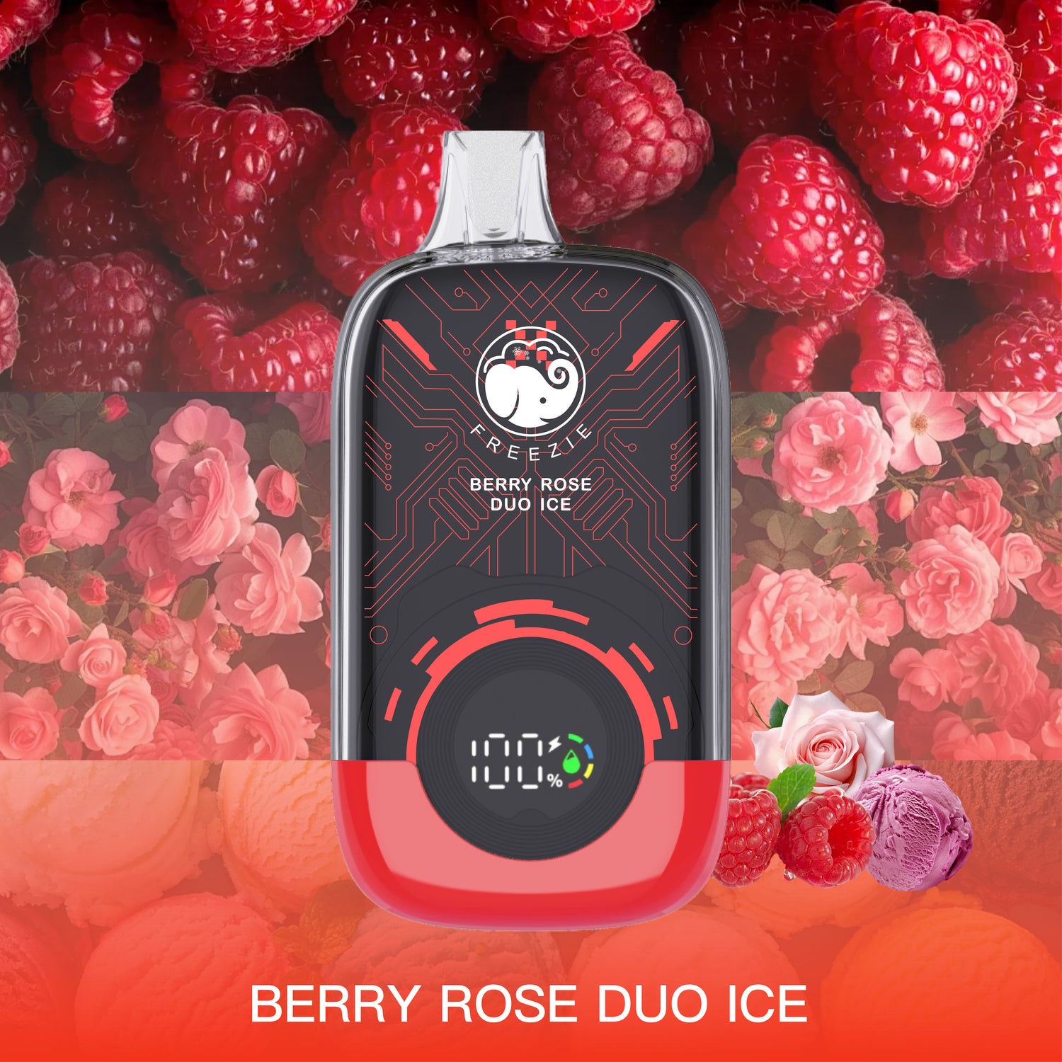 Berry Rose Duo Ice